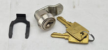 Silver Coloured Toolbox Lock And Key Set