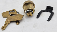 Gold Coloured Toolbox Lock And Key Set (no latch!)
