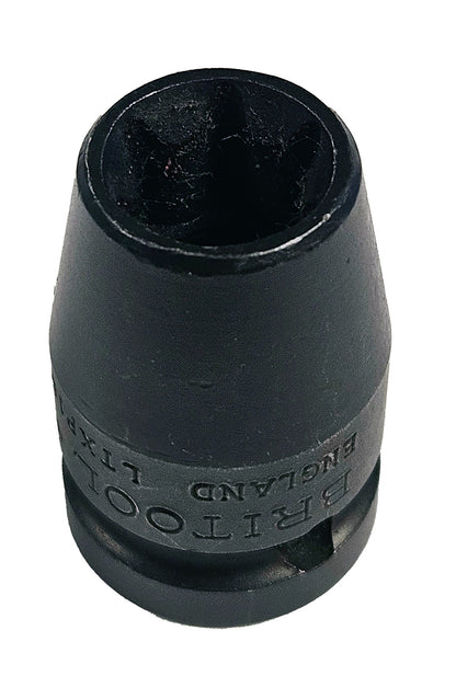 Britool Hallmark 1/2"SD Female Torx Impact Sockets E14-E20 Made in England