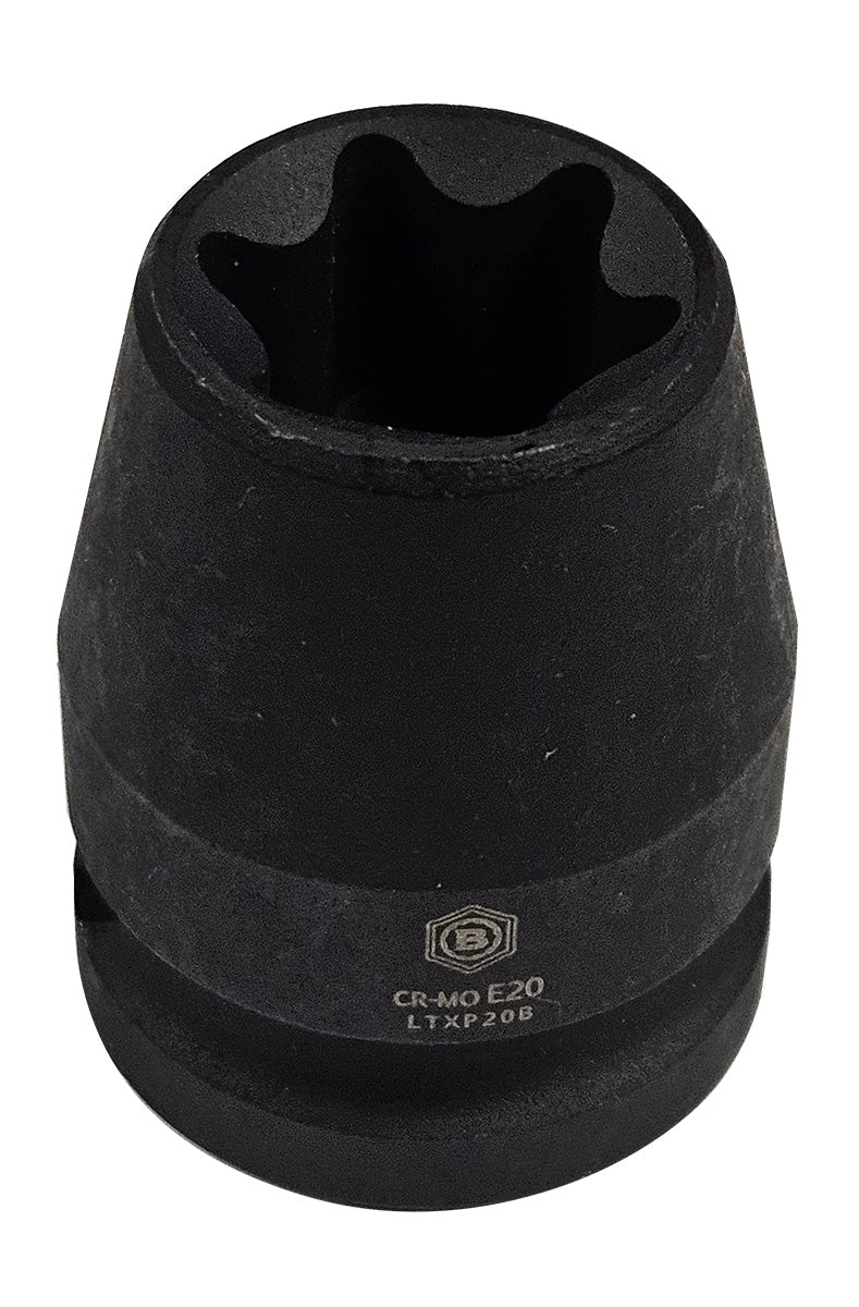 Britool Hallmark 1/2"D E-Torx Impact Socket Range - Sizes E10-E24