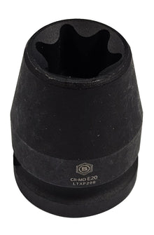 Britool Hallmark 1/2"SD E-Torx Impact Socket Range Sizes E10-E24 - LTXP (V2)