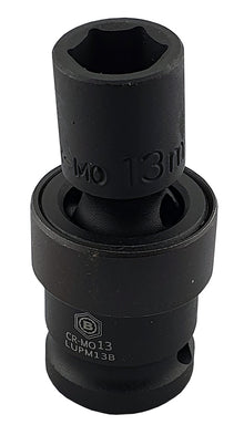 1/2" Drive Flexi / UJ Impact Socket Set 10-24mm Britool Hallmark