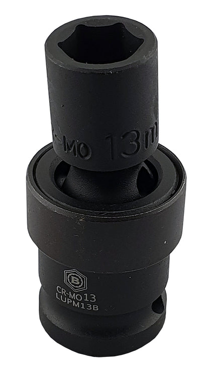 1/2" Drive Flexi / UJ Impact Socket Set 10-24mm Britool Hallmark
