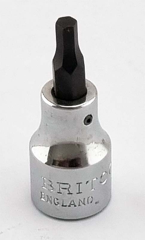 Britool England AF Hexagon Bit Socket Range - 3/8" Drive - Made in the UK!