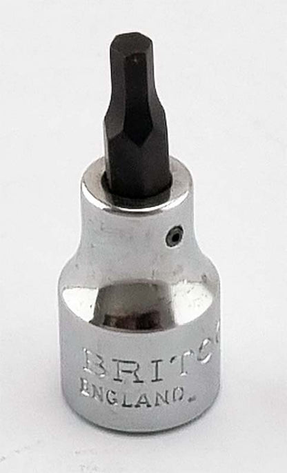 Britool England AF Hexagon Bit Socket Range - 3/8" Drive - Made in the UK!