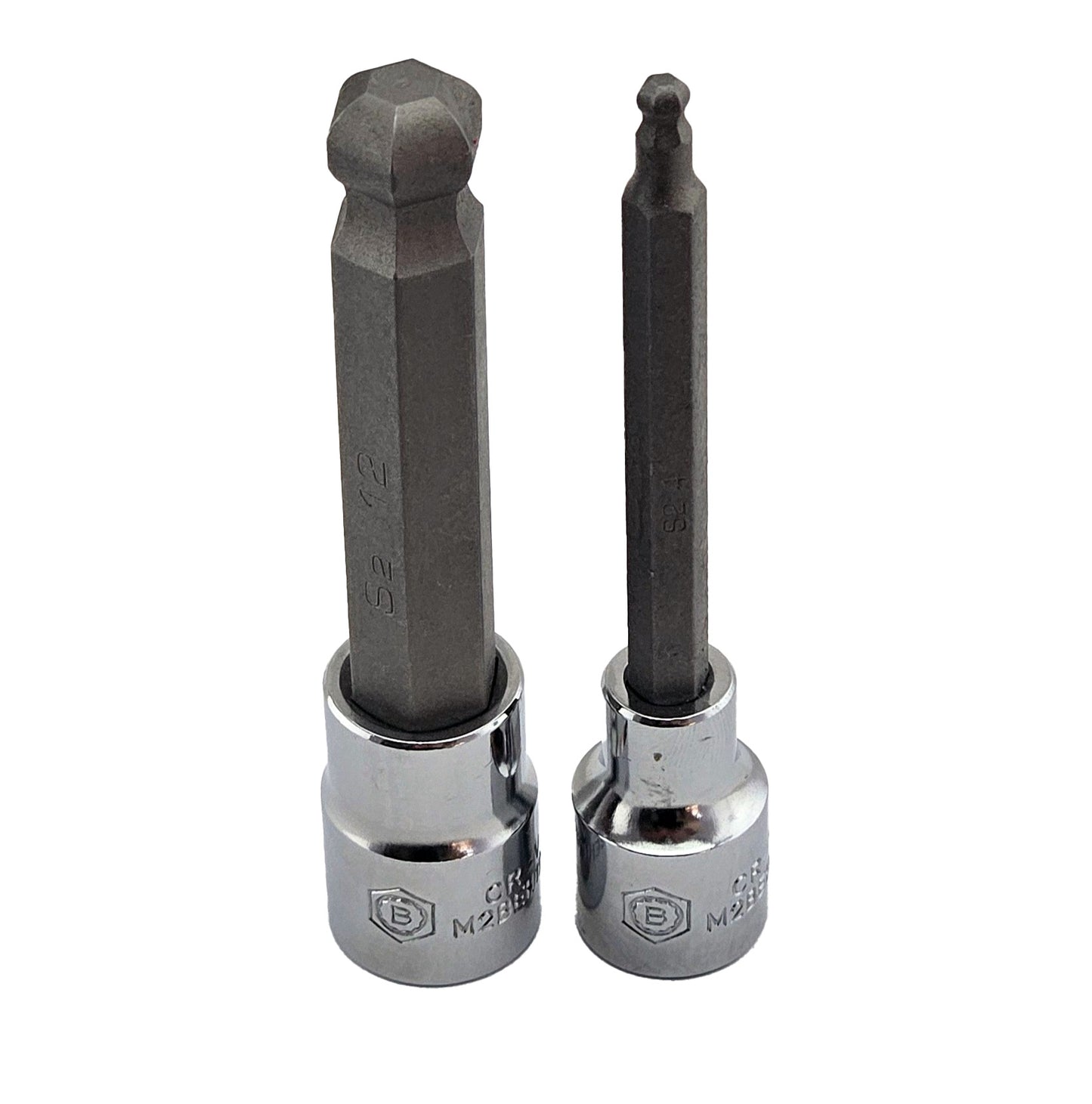 Britool Hallmark 3/8" Long Ball-End Bit Socket Range 4-12mm