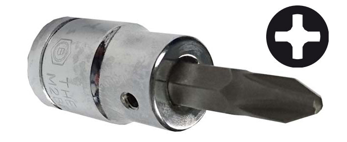 Britool Hallmark 3/8" Drive Phillips & Pozi Screwdriver Bit Socket Range