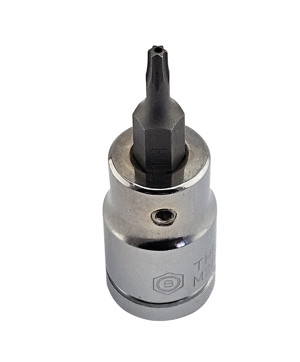 3/8"SD Britool Hallmark Tamperproof Torx Star Bit Socket (V2) T8 - T60