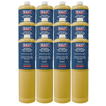 Sealey Disposable MAPP Propylene Gas Cylinder - Case of 12