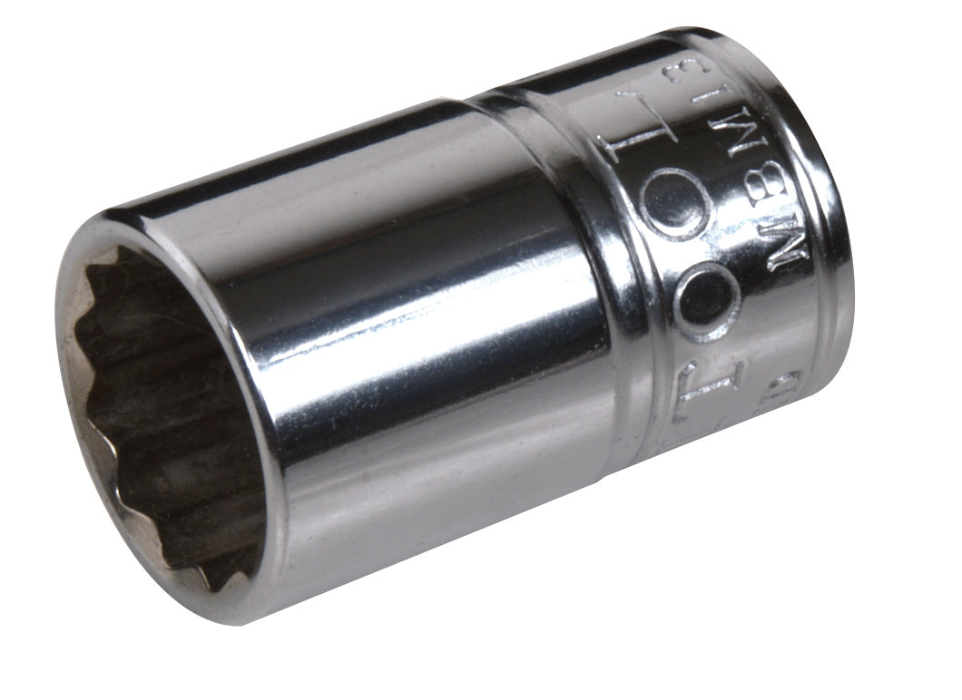 Britool Hallmark 3/8"SD Metric Bi-Hexagon England Made Socket - 7-22mm