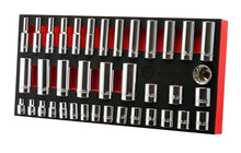 Britool 38pc 3/8" Standard & Deep Socket Set + 26pc 1/4" Set (12-Point)