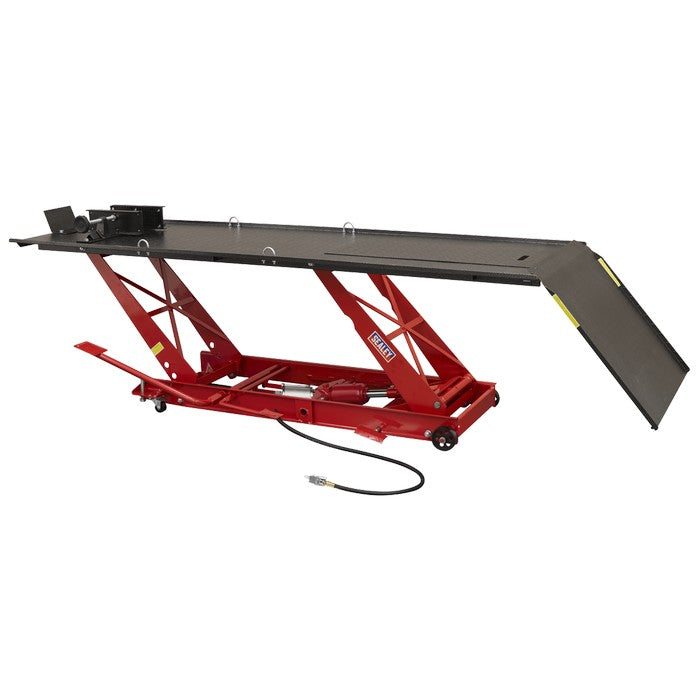 Motorcycle Lift 454kg Capacity Air/Hydraulic