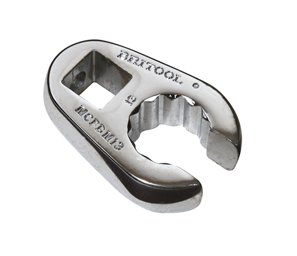 3/8"SD Britool England Metric Bi-Hexagon Flare Crow Foot Wrench MCFBM 9-21mm