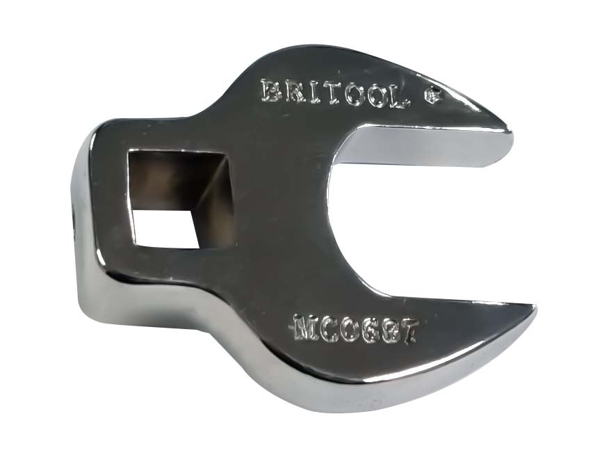 Britool Hallmark 3/8" SD Open Jaw AF Imperial Crow Foot Wrench Made in England