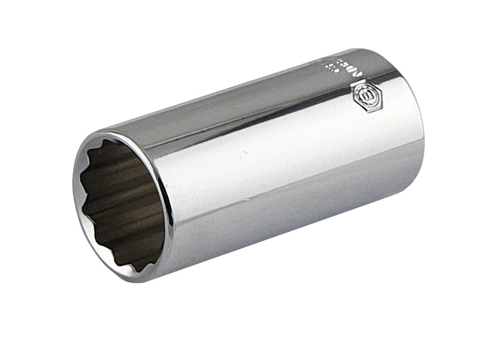 3/8"SD Britool Hallmark 12-Point Standard & Deep Socket Set 6-24mm