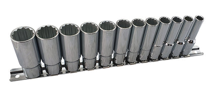 *Special Offer* 3/8" 12 Point Socket Sets Standard & Deep From Britool Hallmark