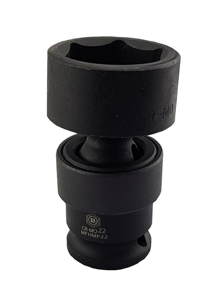 14Pc 3/8" Flexi Swivel Impact Socket Set 9-22mm Britool Hallmark