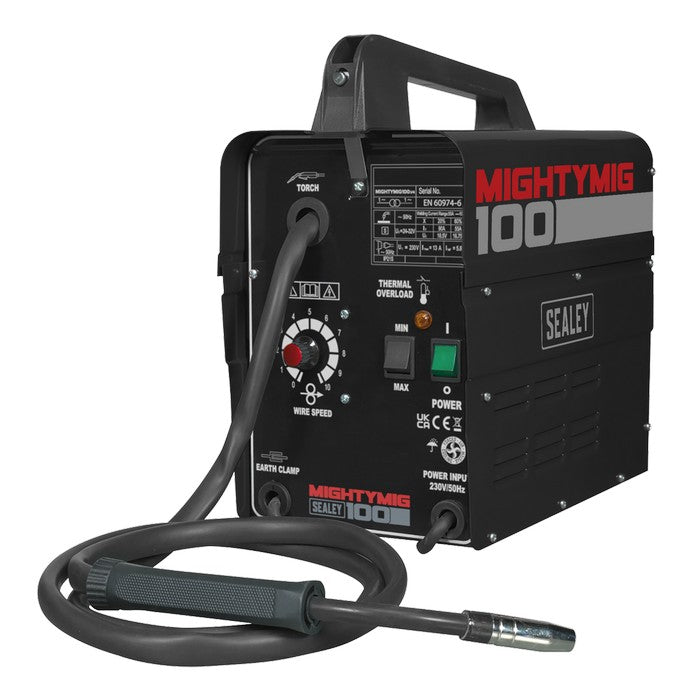 Gasless MIG Welder 100A 230V