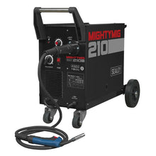 Professional Gas/Gasless MIG Welder 210Amp with Euro Torch