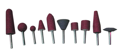 Universal Mounted Grinding Wheel / Points with 1/2" Shank - Various shapes