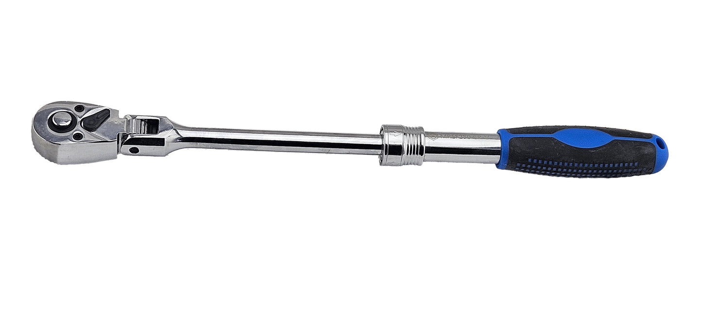 Britool Hallmark 3/8" Drive Extending Ratchet With Flex-Head