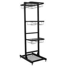 Freestanding Motorcycle Helmet & Gear Storage