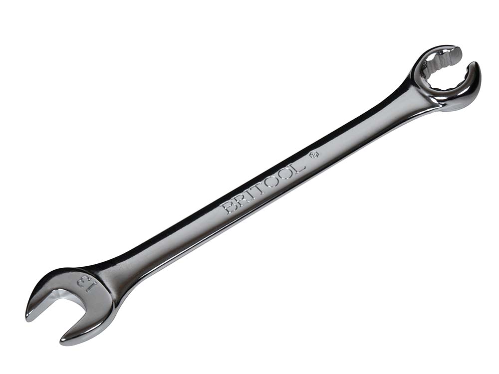 Britool England 4pc Open Jaw / Flare Nut Spanner / Wrench Set - OREFMSET4