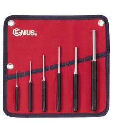 Genius Tools  6pc Metric Pin Punch Set PC-566MP