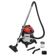 Vacuum Cleaner Ind 20L 1400W/230V S/Less Drum Auto Start