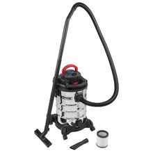30L Vacuum Cleaner Wet & Dry Stainless Steel Drum
