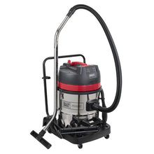 60L Vacuum Cleaner Wet & Dry Stainless Steel Drum 2400W/230V