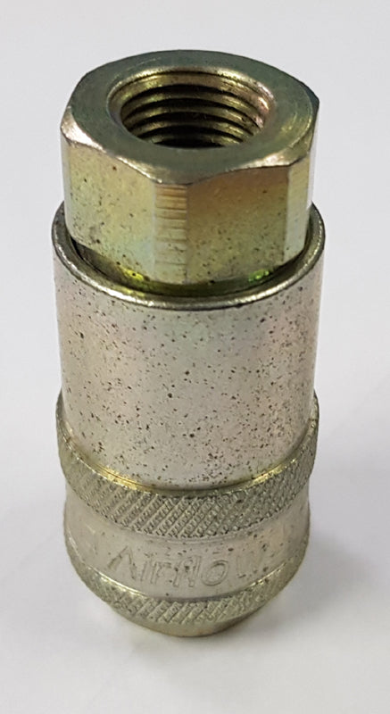 PCL Airflow coupling 1/4 inch BSP female compressed air line coupler 200psi 13.8 bar made in England