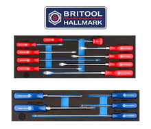 10pc Slotted & Phillips Screwdriver Set Modules From Britool Hallmark