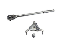 Britool 3/8" Reversible Ratchet 380mml  + Free Adjustable Oil Filter Claw