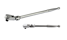 1/4" & 1/2" Drive Low Profile Ratchets With Flexi Head Britool Hallmark