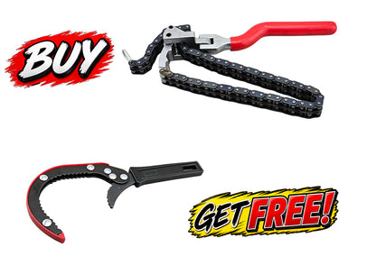 HGV Chain Oil Filter Wrench + FREE Filter Wrench