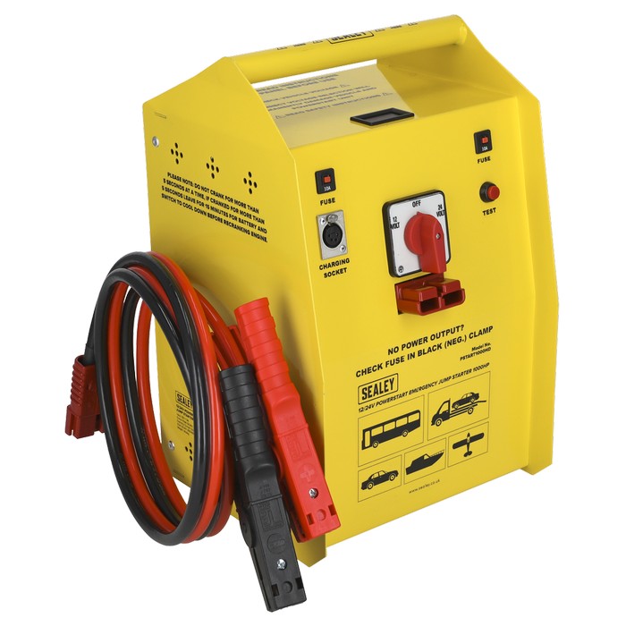 PowerStart Emergency HD Jump Starter 1000hp Start 12/24V