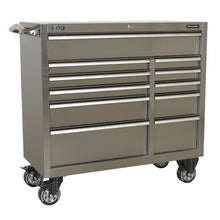 Premier™ Heavy-Duty Extra-Wide Rollcab 11 Drawer 1055mm - Stainless Steel