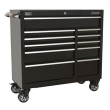Sealey Premier™ Heavy-Duty Extra-Wide Rollcab 11 Drawer 1055mm - Black