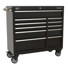 Premier™ Heavy-Duty Extra-Wide Rollcab 11 Drawer 1055mm - Black