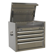 Sealey Premier™ Heavy-Duty Topchest 4 Drawer 675mm - Stainless Steel