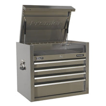 Premier™ Heavy-Duty Topchest 4 Drawer 675mm - Stainless Steel