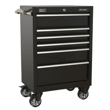 Sealey Premier™ Heavy-Duty Rollcab 6 Drawer 675mm - Black