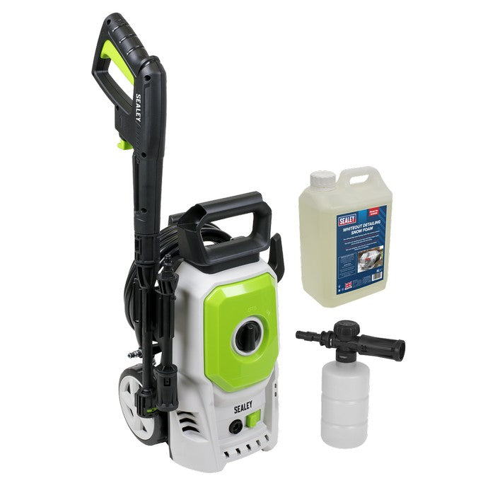 Pressure Washer 100bar 390L/hr with Snow Foam