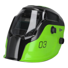 Auto Darkening Welding Helmet Shade 9-13 - Green