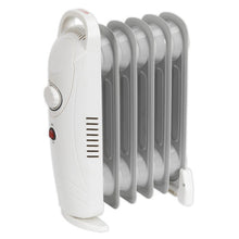 6-Element Oil-Filled Mini Radiator 800W/230V