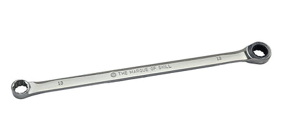 Britool Hallmark RRXL10 Extra Long Flat Ring Spanner With Ratchet Ring 10mm