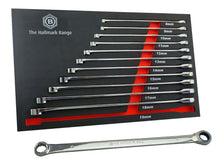 Britool Hallmark Extra-Long Double Ring Aviation / Automotive Ratchet Spanner Set