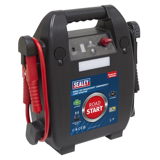 RoadStart Emergency Jump Starter 12V 3.5L 6-Cylinder