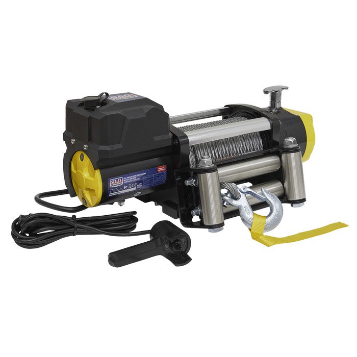 Premier Industrial Recovery Winch 5675kg (12500lb) Line Pull 12V